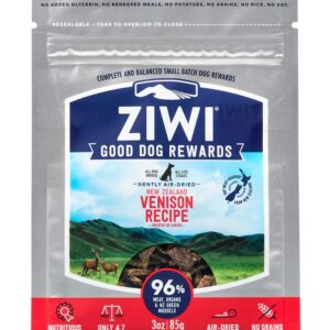 ZIWI Good Dog Rewards Vension 85g