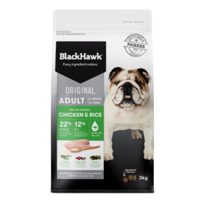 BLACK HAWK Adult Dry Dog Food Chicken And Rice