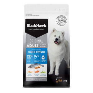 BLACK HAWK Adult Dry Dog Fish And Potato