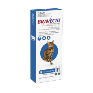 BRAVECTO Spot On For Cats Blue