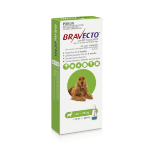 BRAVECTO Spot On For Dogs Green