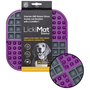 Lickimat Dog Slomo Purple