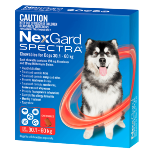Nexgard SPECTRA Chews Dog Red 30kg - 60kg
