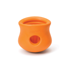 WEST PAW Toppol Puzzle Dog Toy Orange