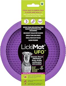 LICKIMAT DOG UFO PURPLE