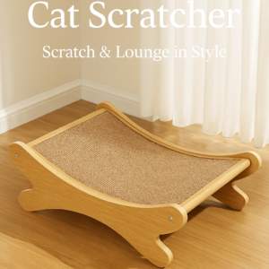 Curved Jute Cat Scratcher
