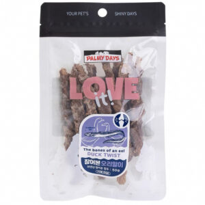 帕美德鸭肉缠鳗鱼骨圈 Palmy Days Duck Twist with Eel Bone – 50g