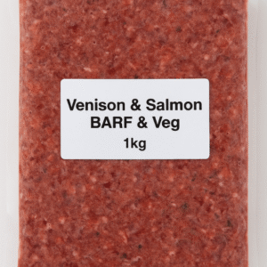Venison, Salmon Barf & Veg 1kg