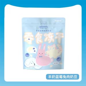 季季予喵羊奶蓝莓兔肉溶豆 Jijiyumiao Goat Milk Blueberry Rabbit Melts