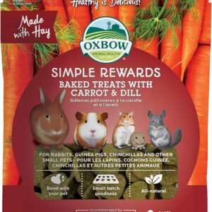 OXBOW SIMPLE REWARDS CARROT & DILL TREATS 85G