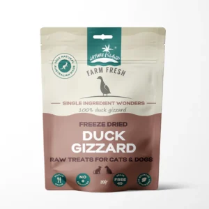 Nature Island  Freeze Dried Duck Gizzard Raw treats