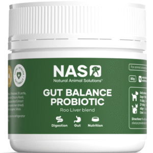 NAS Gut Balance Probiotic – Roo Liver Blend 80g