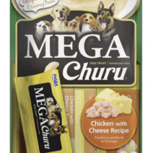 INABA Dog Churu Meal Topper Chicken with Cheese Recipe 144G