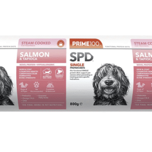 PRIME100 Salmon & Tapioca Dog Roll 800g