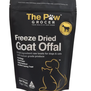 The Paw Grocer Black Label Freeze-Dried Goat 72g
