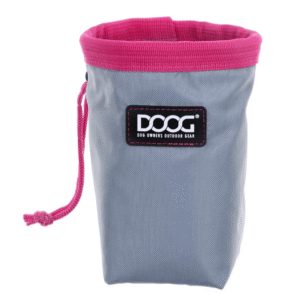 DOOG Treat & Training Pouch – Grey/Pink – Small