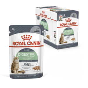 ROYAL CANIN Digestive Care Loaf Adult Wet Cat Food 85g x 12 – Sensitive Digestion Support