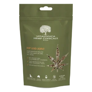 VETALOGICA Hemp Clinicals Hip & Joint Cat Treats 100g