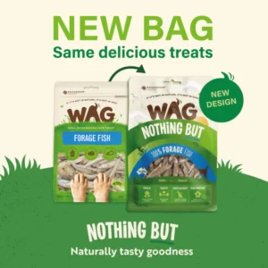 WAG FORAGE FISH 200G