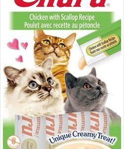 INABA Cat Churu Puree Chicken With Scallop 56G