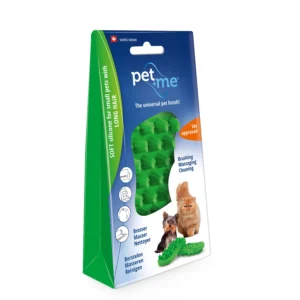 PET & ME BRUSH GREEN SMALL DOG & CAT LONG HAIR