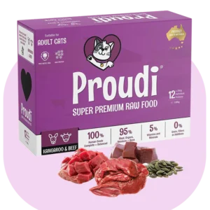 Proudi® Kangaroo & Beef – Adult Cats 1.08kg