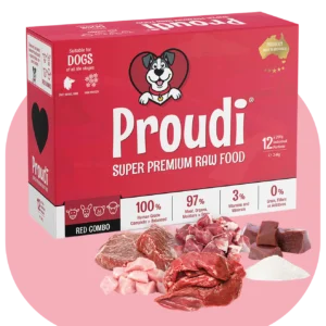 Proudi ® Red Combo For Dogs– All Life stages 2.4kg