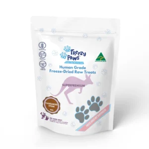 FREEZY PAWS Freeze Dried Kangaroo Meat Treats 80g
