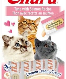 INABA Cat Churu Puree Tuna With Salmon 56G