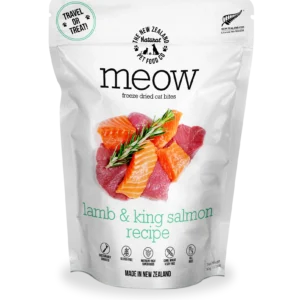 Meow Freeze Dried Cat Treat Lamb & Salmon 50gm