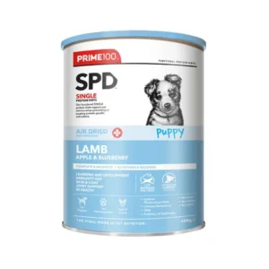 PRIME SPD AIR DRIED PUPPY LAMB APPLE &  BLUEBERRY 600G