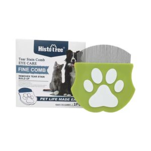 HistoTree Tear Stain Comb – Fine Eye Care Comb for Pets