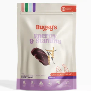 Bugsy’s Freeze-Dried Energy & Stamina Dog Treat – 70g