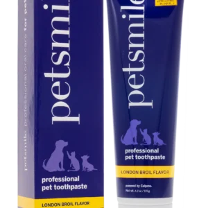 PETSMILE Professional Pet Toothpaste - London Broil Flavor - Large