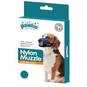 PaWise Nylon Dog Muzzle Adjustable Medium