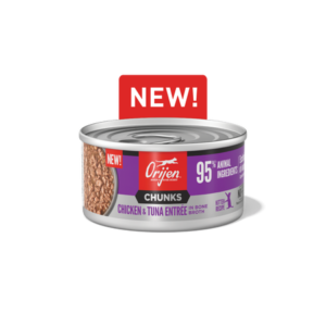 ORIJEN™ Chunks & Shreds – Chicken & Tuna Recipe for Kittens