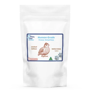 Freezy Paws Freeze Dried Whole Quail
