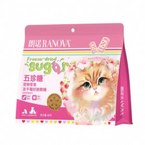 RANOVA Freeze-Dried ‘Sugar’ Strawberry Cat Treats