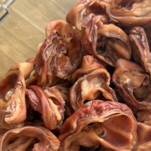 air dried pig ear ring
