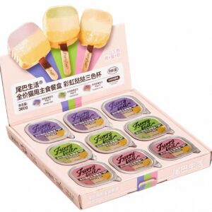 Furry Tail Hydration Meat Tonic 尾巴生活彩虹挞挞三色杯