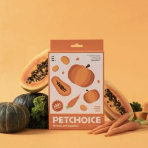PetChoice爪子心选-橙色胃动力 PetChoice Paw Select Freeze-Dried Veggie & Fruit Mix – Carrot, Papaya & Pumpkin