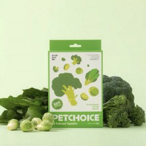 PetChoice 爪子心选果蔬冻干 · 孢子甘蓝、菠菜、西兰花（绿色能量碗） PetChoice Paw Select Freeze-Dried Veggie Mix (Green Energy Bowl)