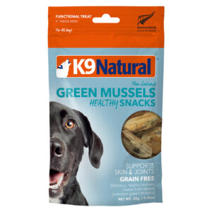 K9 Natural Green Lipped Mussel Freeze-Dried Dog Treats for Joint Support