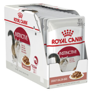 Royal Canin Instinctive In Gravy Adult Wet Cat Food 85g x 12