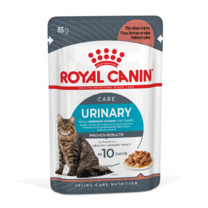Royal Canin Urinary Care Thin Slices In Gravy Pouches Wet Cat Food 85g x 12