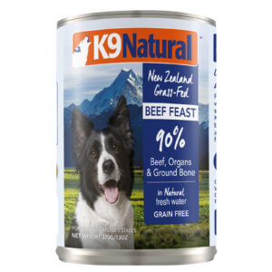 K9 Natural Beef Canned Dog Food 370g Grain Free New Zealand